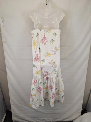 Never Fully Dressed Under The Sea Light Summer Midi Dress Size 12 by SwapUp-Online Second Hand Store-Online Thrift Store