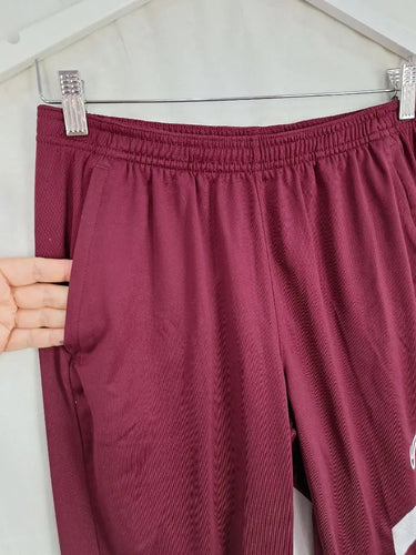 Nike Burgundy Dri-fit Training Pants Size M by SwapUp-Online Second Hand Store-Online Thrift Store