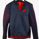 Second-Hand - Nike Sporty Blue & Red Zip Up Jacket Size XS - SwapUp