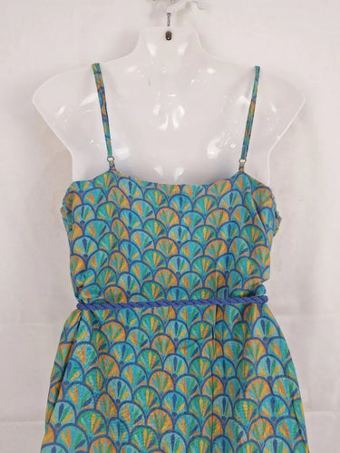 Nine Lives Bazaar Loretta Santorini Midi Dress Size 10 by SwapUp-Online Second Hand Store-Online Thrift Store