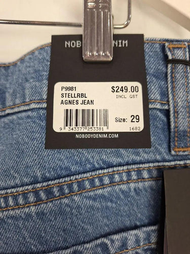 Nobody Denim Agnes Mid Rise Boyfriend Jeans Size 10 by SwapUp-Online Second Hand Store-Online Thrift Store