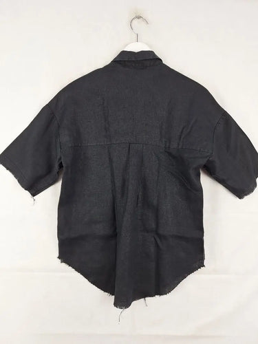 Nobody Denim Boxy Raw Hem Shirt Size XS by SwapUp-Online Second Hand Store-Online Thrift Store