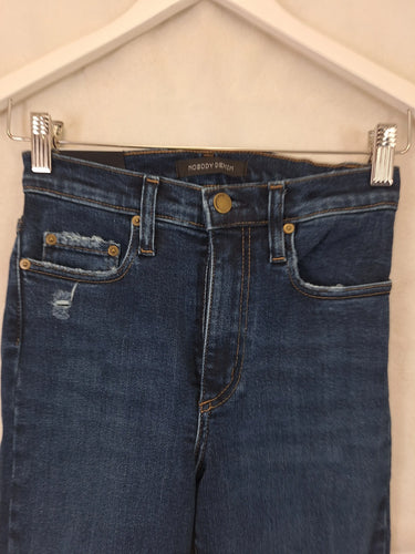 Nobody Denim High Rise Cult Skinny Ankle Denim Jeans Size 6 by SwapUp-Online Second Hand Store-Online Thrift Store