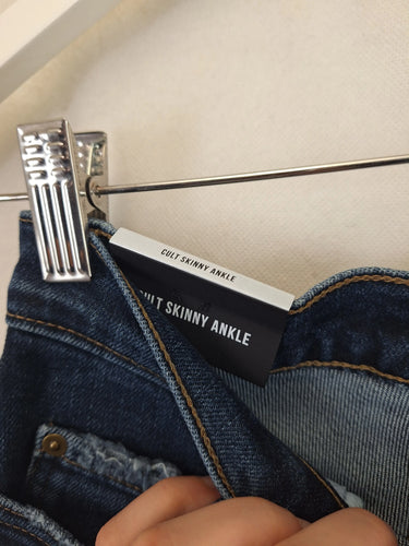 Nobody Denim High Rise Cult Skinny Ankle Denim Jeans Size 6 by SwapUp-Online Second Hand Store-Online Thrift Store