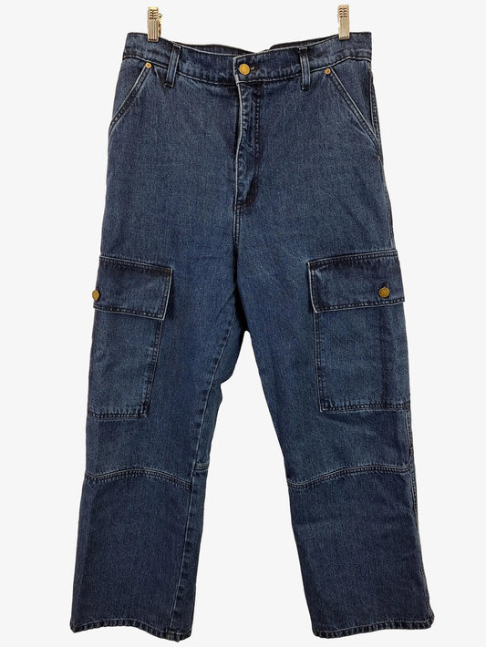 Nobody Denim Mid-rise Relaxed Fit Cargo Jeans Size 10 by SwapUp-Online Second Hand Store-Online Thrift Store
