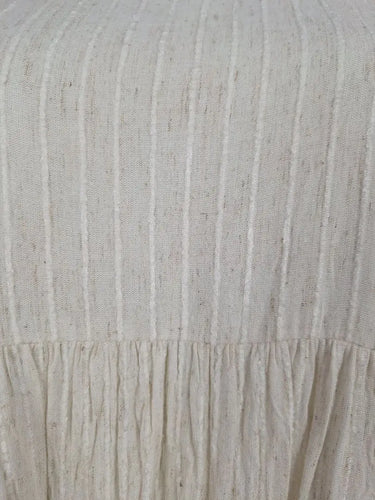 Nomad Natural Striped Gathered Sundress Midi Dress Size XXL by SwapUp-Online Second Hand Store-Online Thrift Store