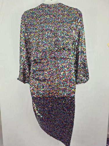 Novella Rainbow Sequin Party Dress Size 20 by SwapUp-Online Second Hand Store-Online Thrift Store
