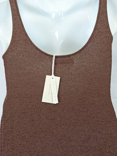 Nude Lucy Cacao Knit Beachside Midi Dress Size M by SwapUp-Online Second Hand Store-Online Thrift Store