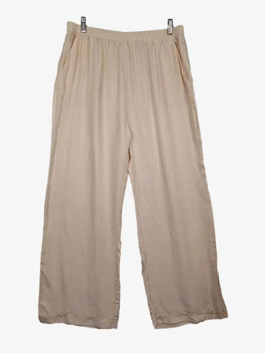 Nude Lucy Chalk Gathered Palazzo Pants Size XXL by SwapUp-Online Second Hand Store-Online Thrift Store