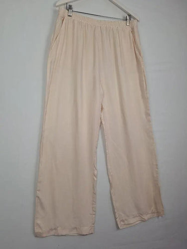 Nude Lucy Chalk Gathered Palazzo Pants Size XXL by SwapUp-Online Second Hand Store-Online Thrift Store