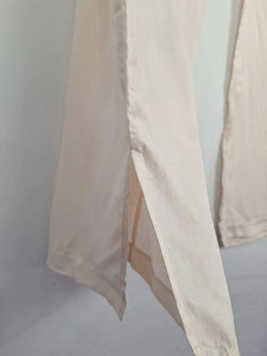 Nude Lucy Chalk Gathered Palazzo Pants Size XXL by SwapUp-Online Second Hand Store-Online Thrift Store