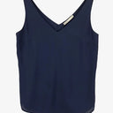 Oasis Night Blue V Blouse Size 14 by SwapUp-Online Second Hand Store-Online Thrift Store