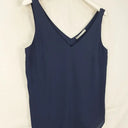 Oasis Night Blue V Blouse Size 14 by SwapUp-Online Second Hand Store-Online Thrift Store