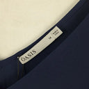 Oasis Night Blue V Blouse Size 14 by SwapUp-Online Second Hand Store-Online Thrift Store