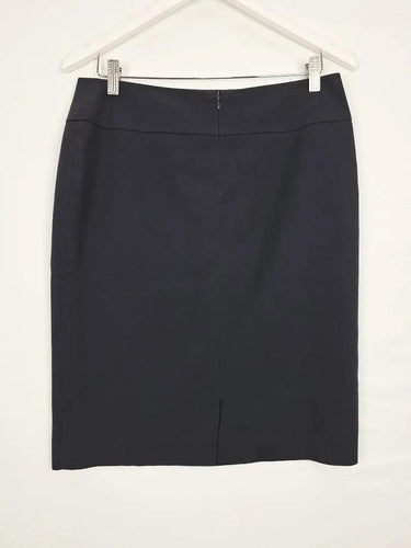 Ojay Timeless Navy Pencil Mini Skirt Size 10 by SwapUp-Online Second Hand Store-Online Thrift Store