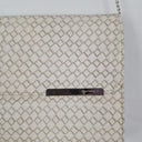 Olga Berg Woven Cream Envelope Shoulder Bag by SwapUp-Online Second Hand Store-Online Thrift Store