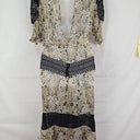 Once Was Ethereal Sheer Draped Midi Dress Size 14 by SwapUp-Online Second Hand Store-Online Thrift Store