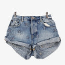 One Teaspoon Shorty Star Embellished Denim Shorts Size 8 by SwapUp-Online Second Hand Store-Online Thrift Store