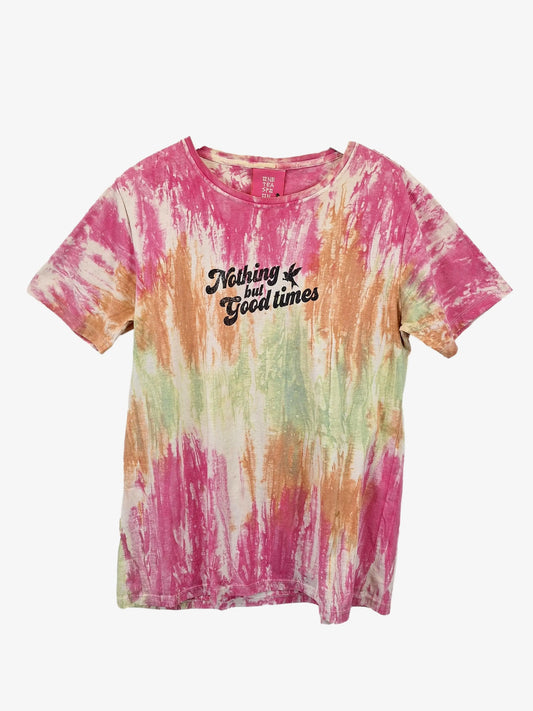 One Teaspoon Tie Dye Good Times Boxy T-shirt Size M by SwapUp-Online Second Hand Store-Online Thrift Store