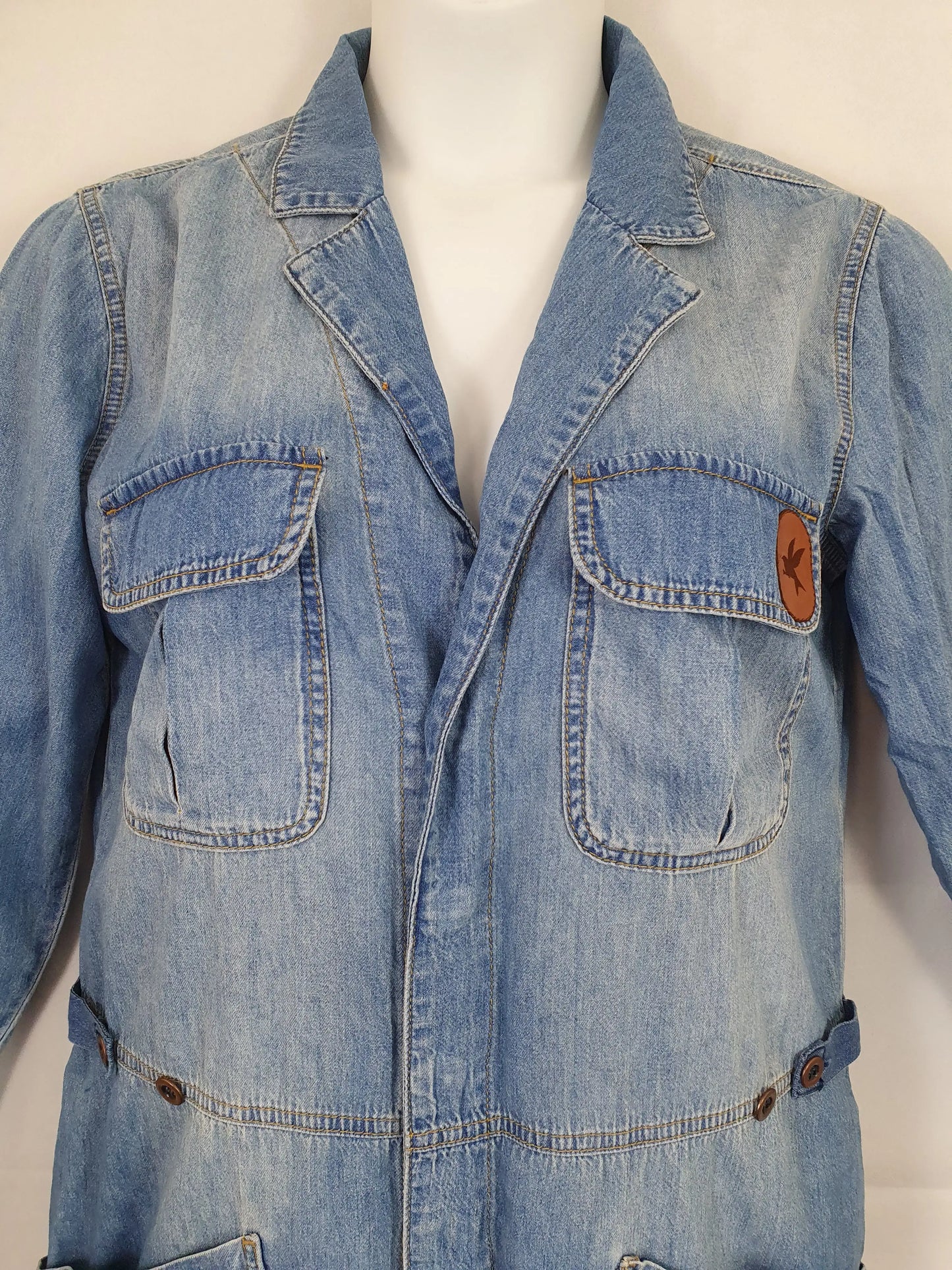 OneTeaspoon Denim Safari Camp Long Sleeve Overall Size S by SwapUp-Online Second Hand Store-Online Thrift Store