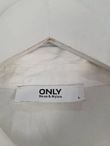 Only Oversized 3/4 Sleeve Capsule Shirt Size L by SwapUp-Online Second Hand Store-Online Thrift Store