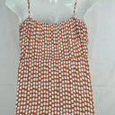 Orange Sherbet Brick Flowy Front Tie Dress Size 22 by SwapUp-Online Second Hand Store-Online Thrift Store