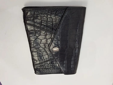 Oroton Alligator Textured Pouch Clutch Size by SwapUp-Online Second Hand Store-Online Thrift Store
