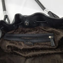 Oroton Chic 90's Drawstring Black Handbag by SwapUp-Online Second Hand Store-Online Thrift Store