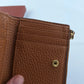 Oroton Classic Caramel Leather Mini Zip by SwapUp-Online Second Hand Store-Online Thrift Store