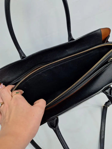 Oroton Essential 2x Piece Worker Briefcase Bag Size None by SwapUp-Online Second Hand Store-Online Thrift Store