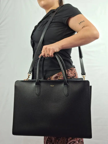 Oroton Essential 2x Piece Worker Briefcase Bag Size None by SwapUp-Online Second Hand Store-Online Thrift Store
