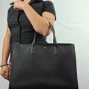 Oroton Essential 2x Piece Worker Briefcase Bag Size None by SwapUp-Online Second Hand Store-Online Thrift Store