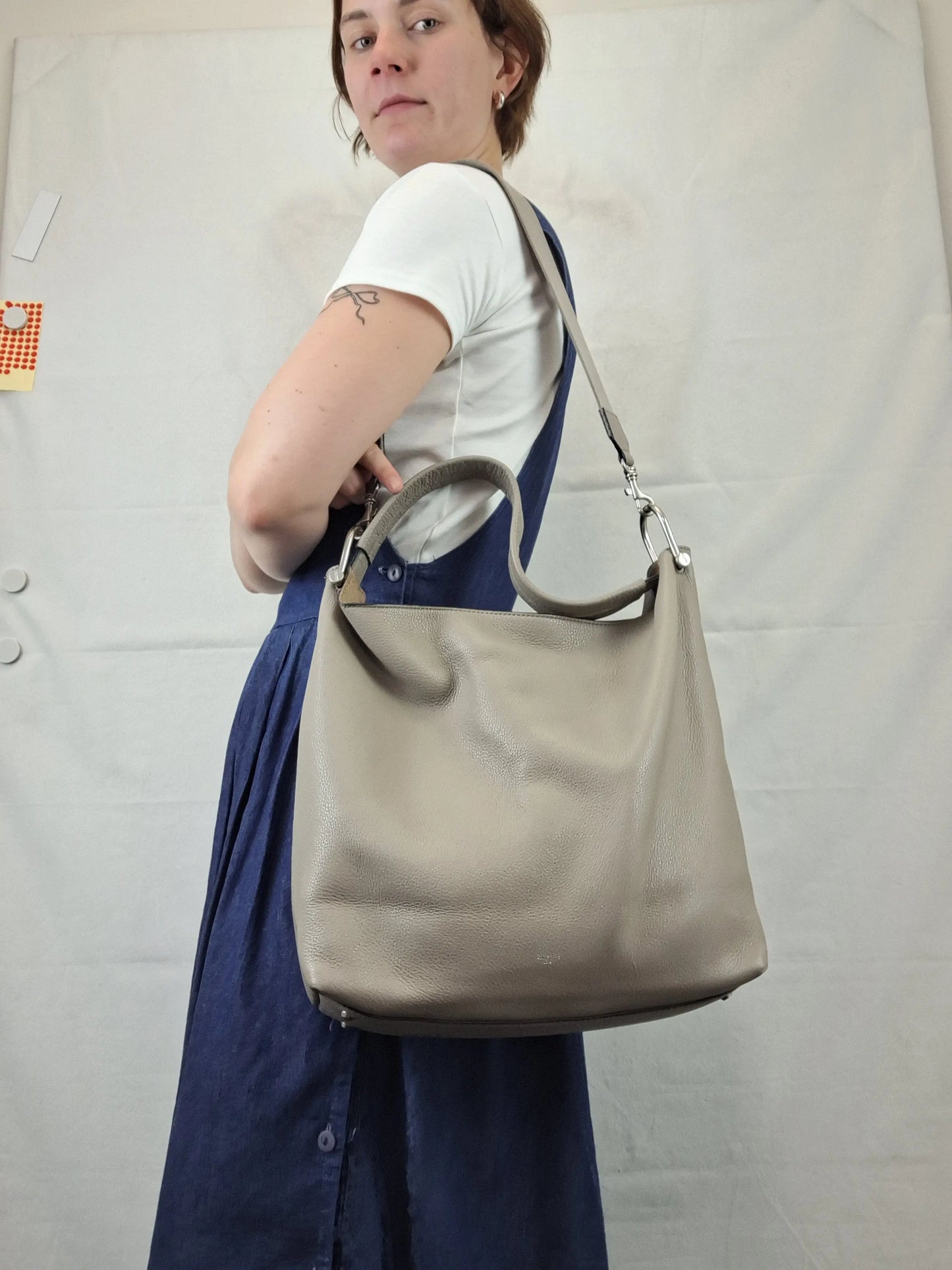 Oroton Essential Slouch Shopper Bag by SwapUp-Online Second Hand Store-Online Thrift Store