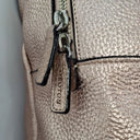 Oroton Pebble Leather Rose Gold Backpack by SwapUp-Online Second Hand Store-Online Thrift Store