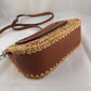 Oroton Raffia & Leather Haskin Small Crossbody Bag Size OSFA by SwapUp-Online Second Hand Store-Online Thrift Store