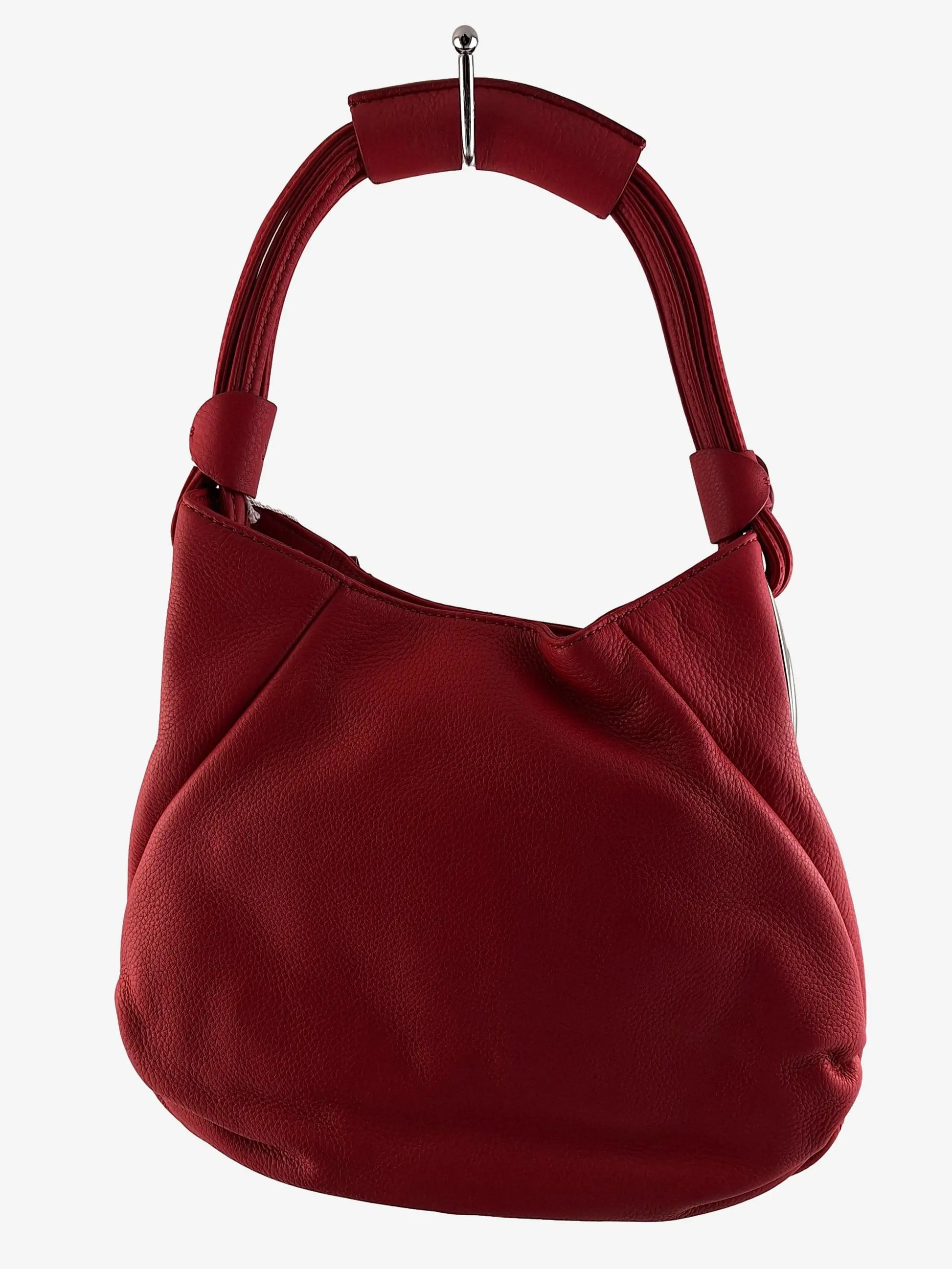 Oroton Raspberry Medium Iconic Hobo Bag by SwapUp-Online Second Hand Store-Online Thrift Store