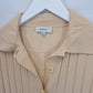 Oroton Ribbed Button Shirt Size M by SwapUp-Online Second Hand Store-Online Thrift Store