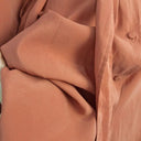 Oroton Salmon Belted Neck Detail Midi Dress Size 14 by SwapUp-Online Second Hand Store-Online Thrift Store