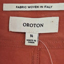 Oroton Salmon Belted Neck Detail Midi Dress Size 14 by SwapUp-Online Second Hand Store-Online Thrift Store