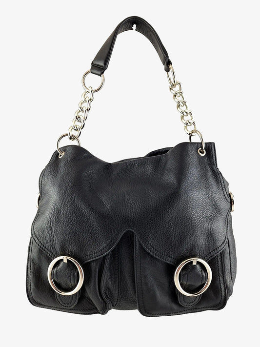 Oroton Silver Chain Retro Shoulder Bag Size OSFA by SwapUp-Online Second Hand Store-Online Thrift Store