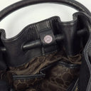 Oroton Soft Leather Medium Drawstring Style Bag Size None by SwapUp-Online Second Hand Store-Online Thrift Store