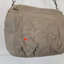 Oroton Taupe Top Handle Soft Crossbody Bag by SwapUp-Online Second Hand Store-Online Thrift Store