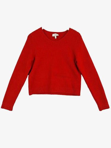 & Other Stories Textured Crop Crew Neck Jumper Size L by SwapUp-Online Second Hand Store-Online Thrift Store