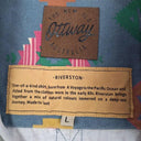 Ottway Riverstone Twill Teal Patterned Shirt Size L by SwapUp-Online Second Hand Store-Online Thrift Store