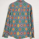 Ottway Riverstone Twill Teal Patterned Shirt Size L by SwapUp-Online Second Hand Store-Online Thrift Store