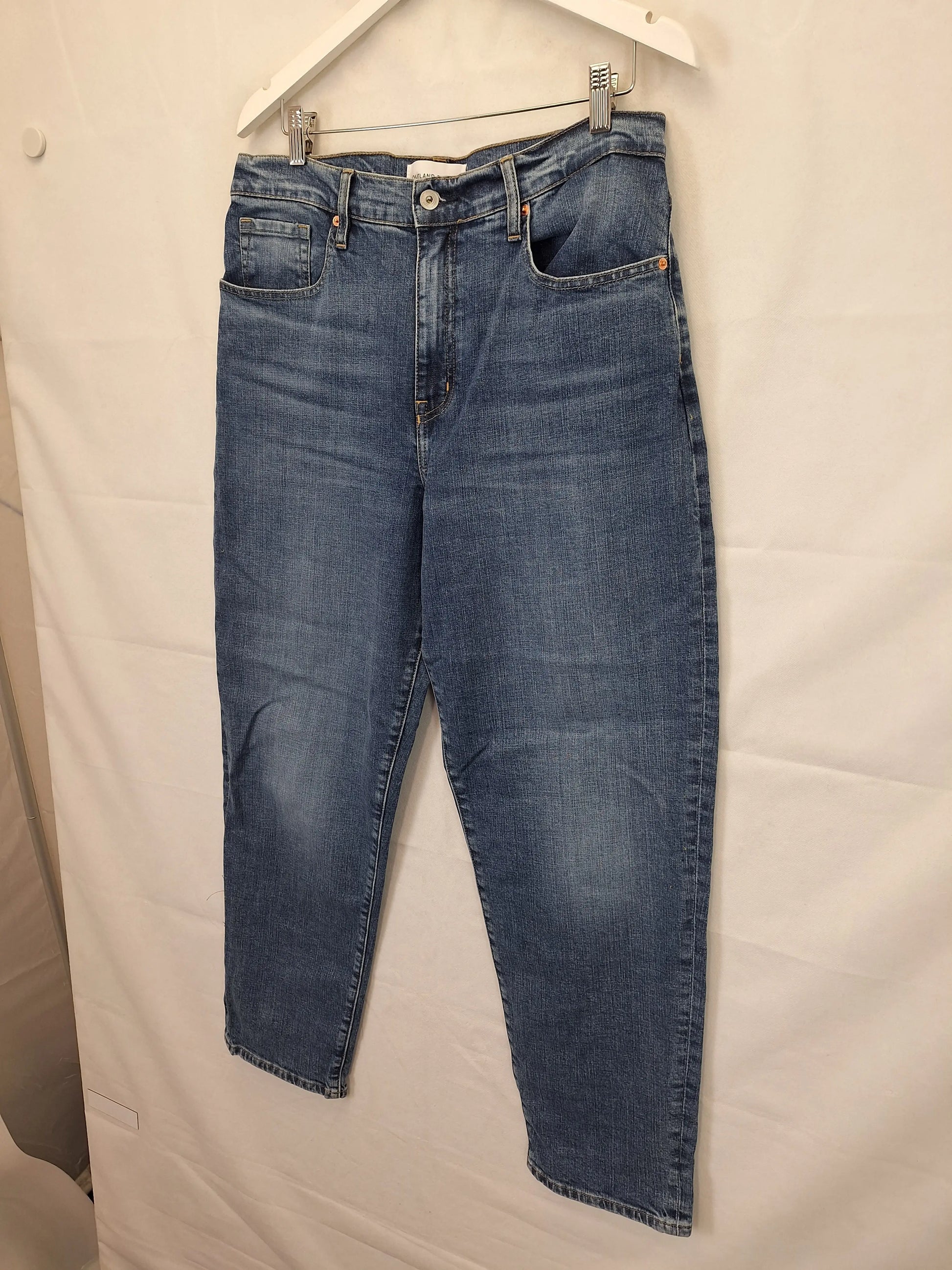 Outland Denim Abigail New Blue Jeans Size 14 by SwapUp-Online Second Hand Store-Online Thrift Store