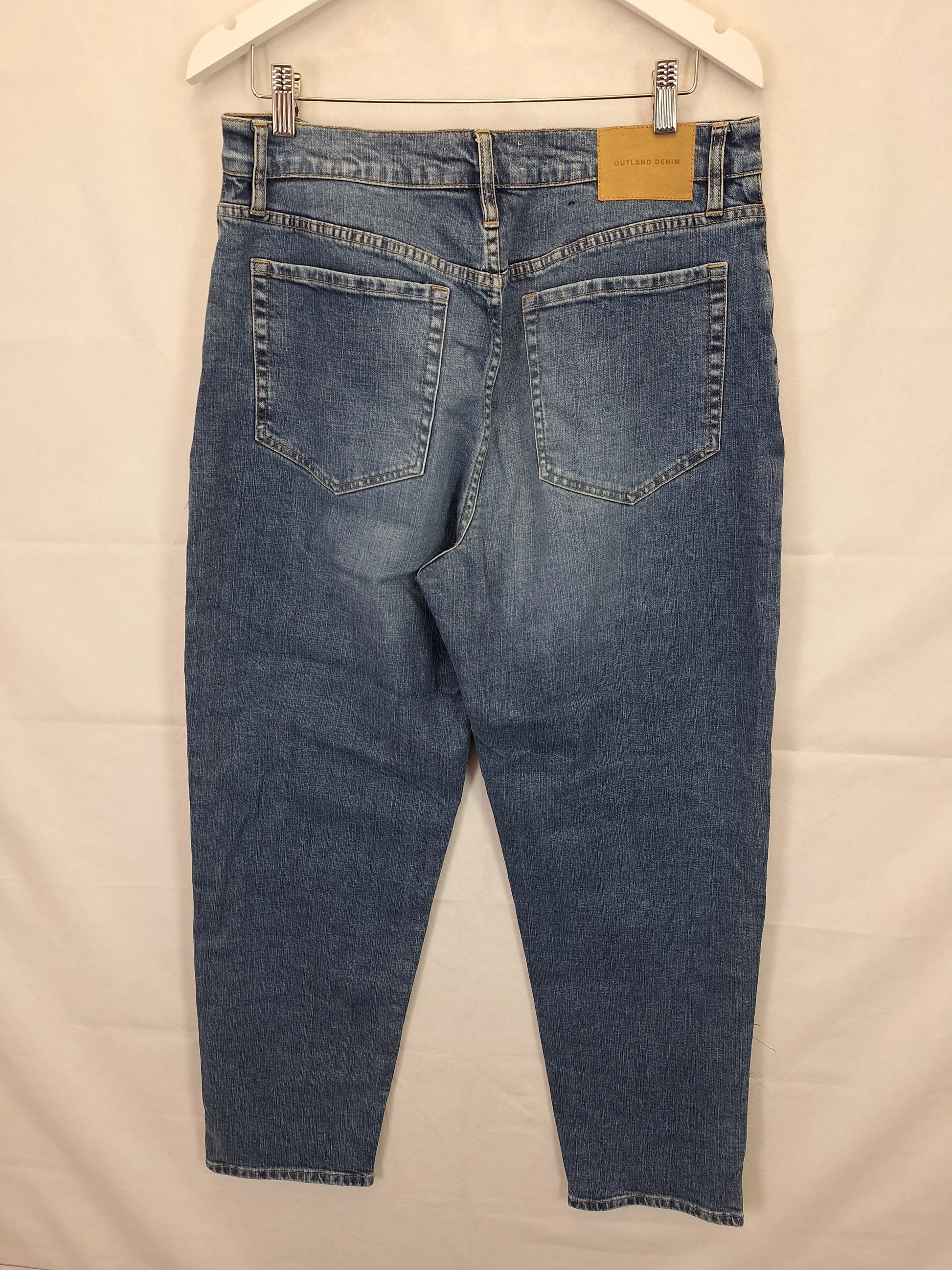 Outland Denim Abigail New Blue Jeans Size 14 by SwapUp-Online Second Hand Store-Online Thrift Store