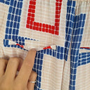 Oxford Japanese Geo Print Elasticated Pants Size 8 by SwapUp-Online Second Hand Store-Online Thrift Store
