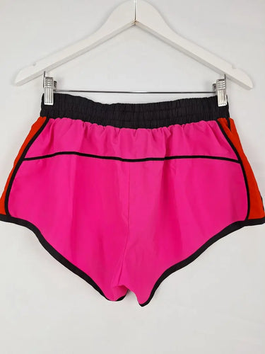 P.E Nation Neon Colour Block Workout Shorts Size S by SwapUp-Online Second Hand Store-Online Thrift Store
