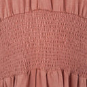 POL Clay Shirred Linen Blend Maxi Dress Size 8 by SwapUp-Online Second Hand Store-Online Thrift Store